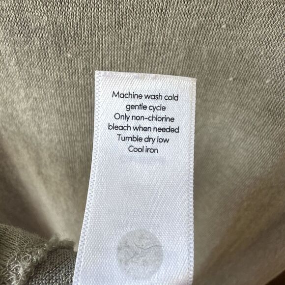 Athleta Martinique Maxi Dress Slub Knit Pockets Size M Green Summer Beachy - Picture 10 of 10